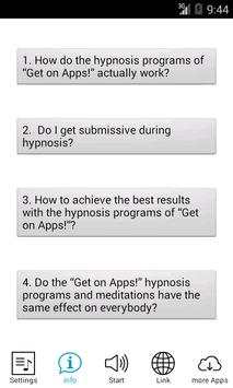Get a Powernap! Hypnosis 2 تصوير الشاشة