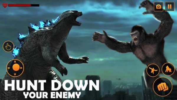 Angry Monster Gorilla - King Fighting Kong Games screenshot 3