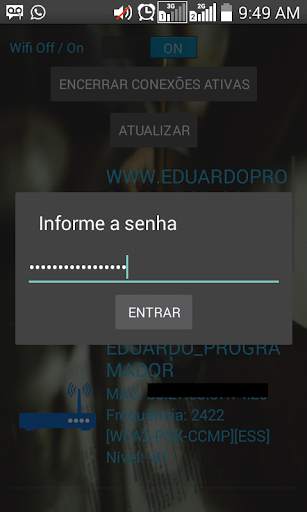 Analisador Wifi para Segurança da Informação screenshot 3