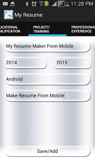 My Resume Maker screenshot 4
