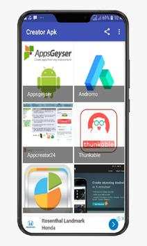 CREATOR APK 2019 screenshot 1