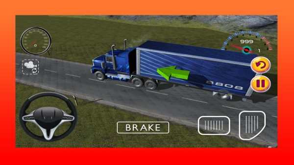 Truck Driving Game 3D screenshot 2