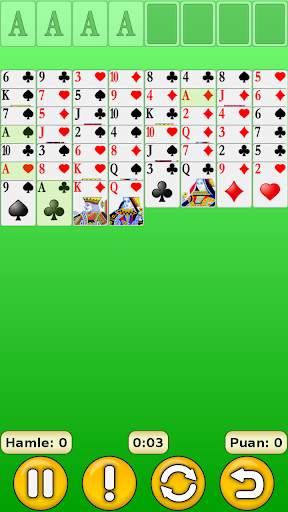 FreeCell screenshot 1
