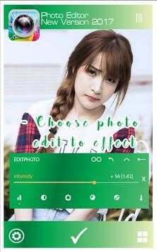 Photo Editor New Version 2017 screenshot 1