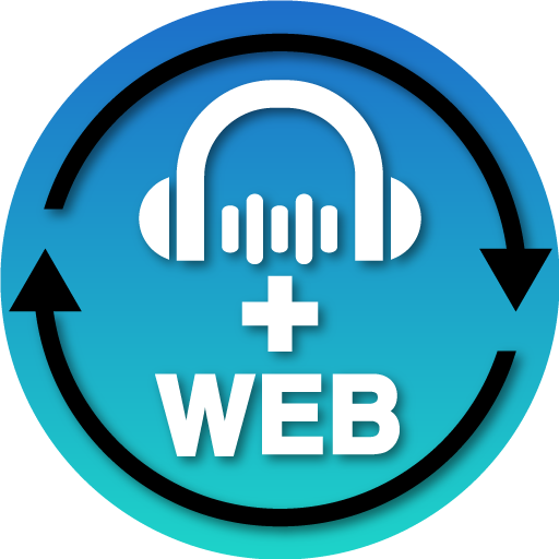 Audio Loop Player, Repeat Player, with Web Browser أيقونة