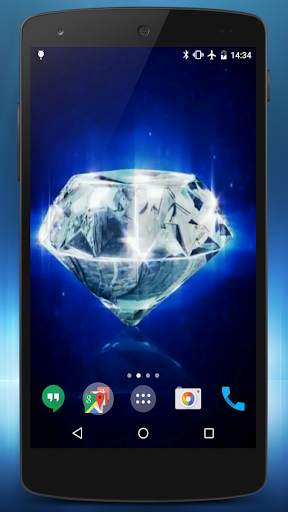 Diamonds Video Live Wallpaper screenshot 2
