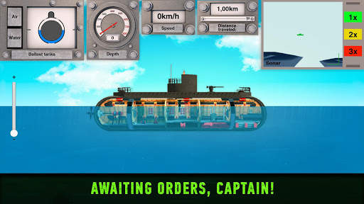 Submarine: Warships Simulator स्क्रीनशॉट 8