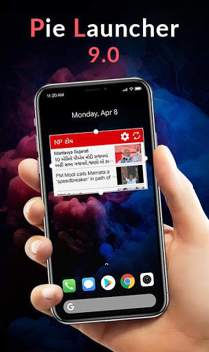Pie Launcher 9.0 - P 9.0  Launcher screenshot 5
