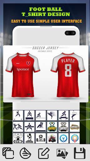 Football Jersey Maker- T Shirt screenshot 7