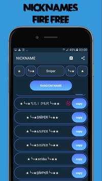 Name Creator For Free Fire screenshot 1