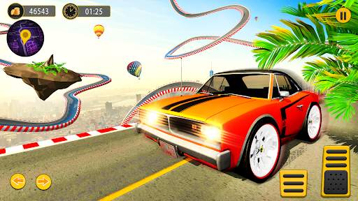 Car Games Mega Ramp Stunt Race screenshot 4