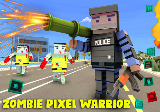 Zombie Pixel Warrior 3D- The Last Survivor screenshot 6