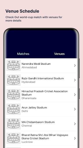 Cricket WorldCup Schedule 2023 screenshot 6