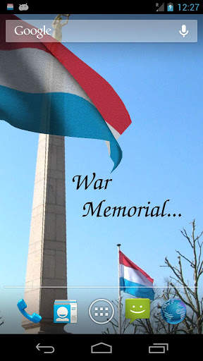 Luxembourg Flag Live Wallpaper screenshot 3