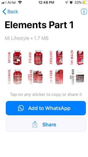 Mi Lifestyle Stickers screenshot 3