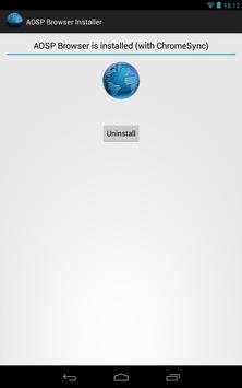 [ROOT]AOSP Browser Installer screenshot 1