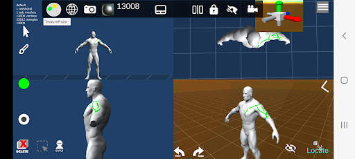 d3D Sculptor - 3D modeling screenshot 7
