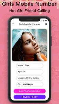 Girls Mobile Number Girl Friend Search Prank screenshot 5