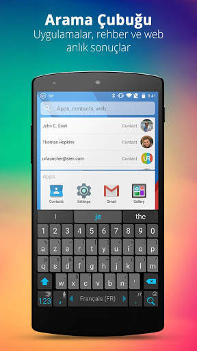 UR 3D Launcher—Özel telefon screenshot 3
