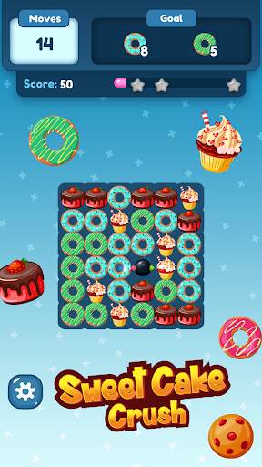 Sweet Cake Crush : Match Puzzle Game 퍼즐게임 중독성게임 screenshot 2