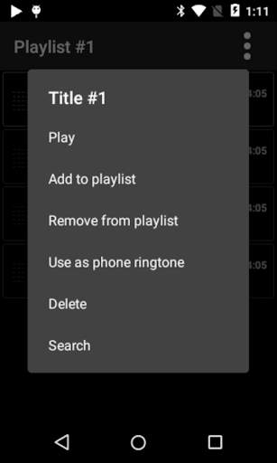 Music Player (no-ads) screenshot 8