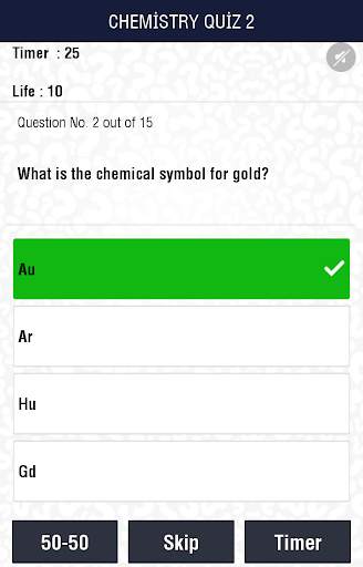 Chemistry Quiz скриншот 2