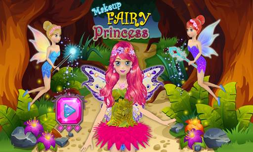 Royal Fairy Tale Princess Make-up Game Gratis screenshot 3