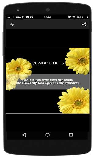 Condolences and Sympathy screenshot 4