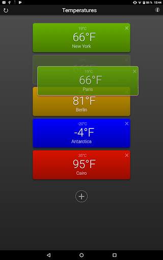 Temperatures screenshot 13