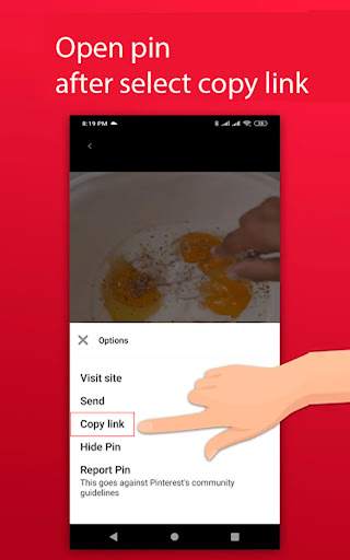 Video Pinterest Downloader Fast Easy One Click screenshot 1