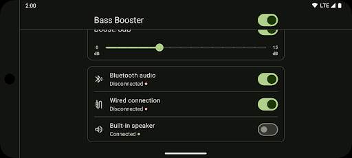 Bass Booster स्क्रीनशॉट 3