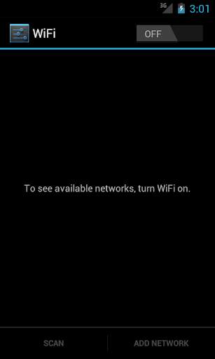 WiFi settings screenshot 3