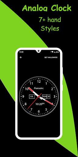 Smart Night Clock - Wallpaper screenshot 4