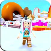 Cookie the roblox swirl: Escape obby logo