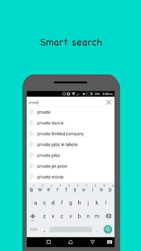 Private Browser - Incognito screenshot 2