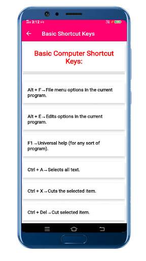 Computer Shortcut Keys || Shortcut Key in keyboard screenshot 8