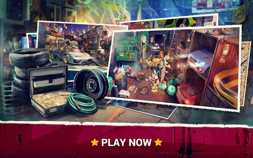 Hidden Objects Car Theft - Garage Case screenshot 4