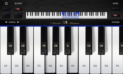 Classic A Piano screenshot 2