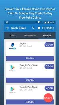 Free PokeCoins For Pokemon Go screenshot 3