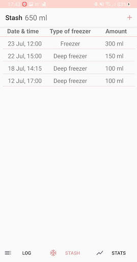 PumpLog - Exclusive Pumping Tracker screenshot 3