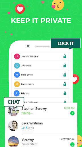 Chat Locker screenshot 2
