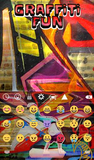 Graffiti Fun Animated Keyboard screenshot 4