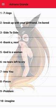 Ariana Grande Songs Offline screenshot 2
