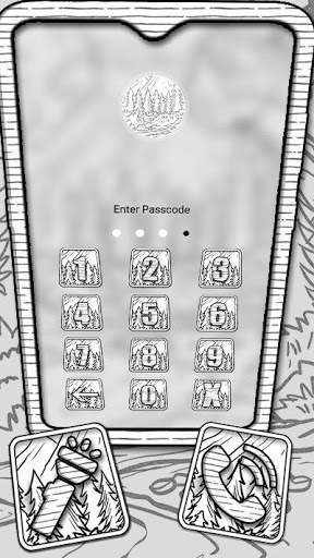 Forest Sketch Launcher Theme screenshot 5
