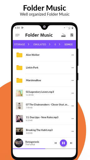 Music Player - Audio Player & MP3 Player 6 تصوير الشاشة