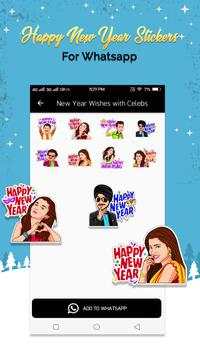 Happy New Year Sticker App for WhatsApp:WAStickers screenshot 3