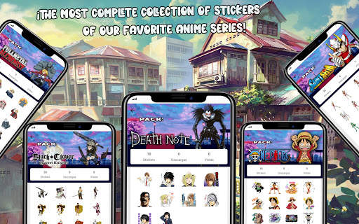 Anime Stickers for WhatsApp - WAStickerApps screenshot 3