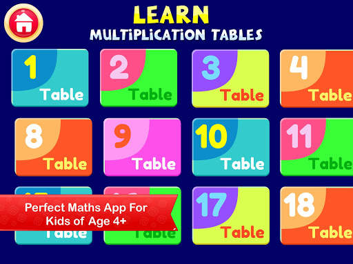Multiplication Tables : Maths Games for Kids screenshot 14