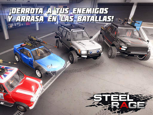 Steel Rage: Mech Cars PvP War screenshot 7