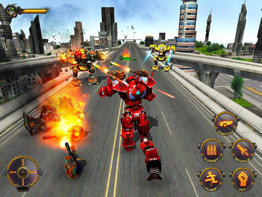 Monster Robot Hero City Battle screenshot 7